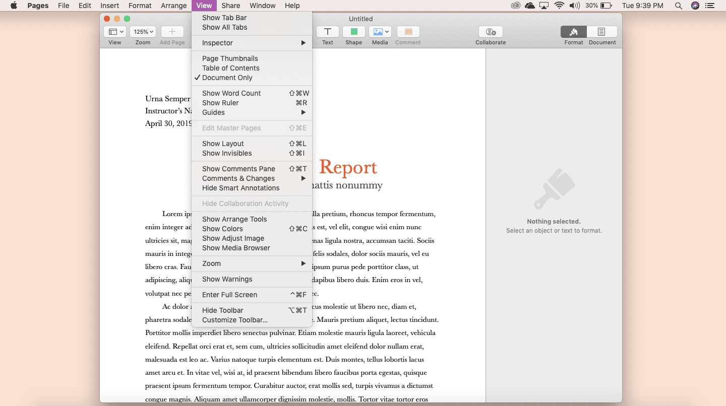 best word to pages apps for mac
